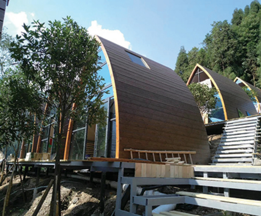 Exterior cladding application